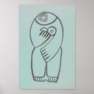 Study for Mother and Child   Henri Gaudier-Brzeska Poster
