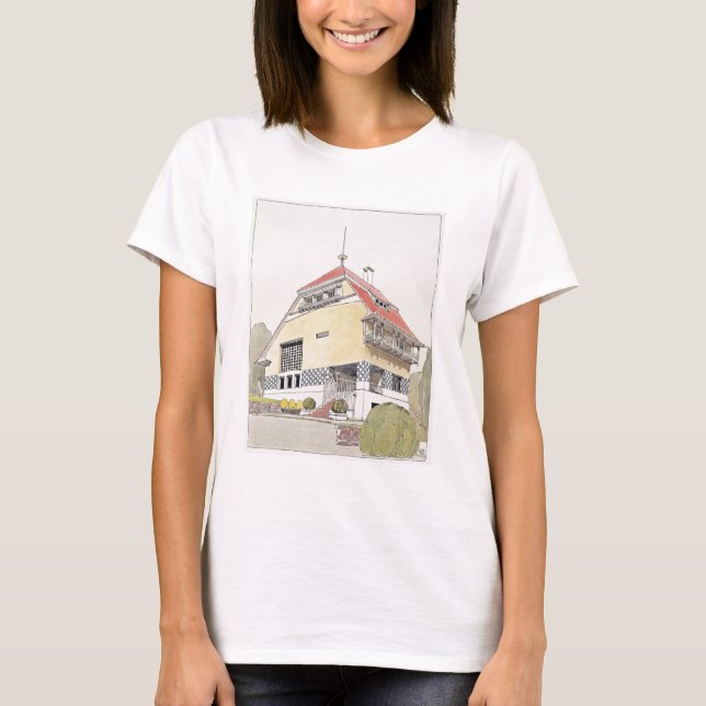 Study for Olbrich's House, Darmstadt, from 'Archit T-Shirt (Front)