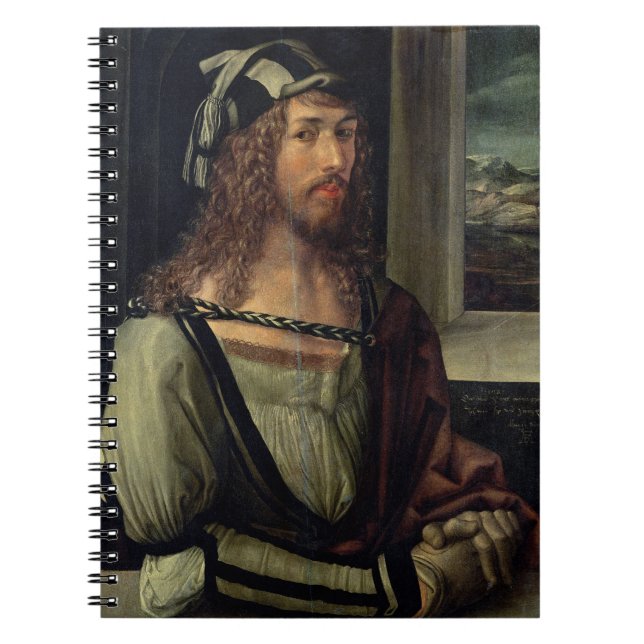 Study for Self Portrait with a Glove, c.1498 Notebook (Front)