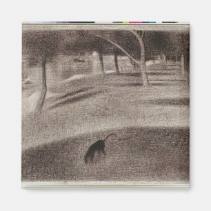 Study for Sunday Afternoon Magnet