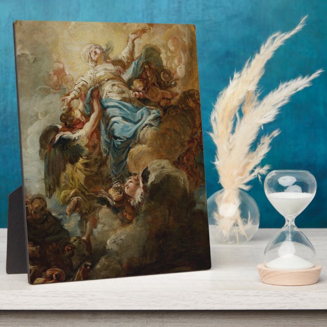 Study for the Assumption of the Virgin, c.1760 2 Plaque (Side)