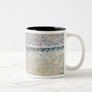 Study for 'The Channel at Gravelines Evening' Two-Tone Coffee Mug