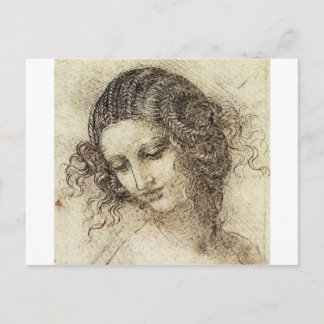Study for the Head of Leda Postcard