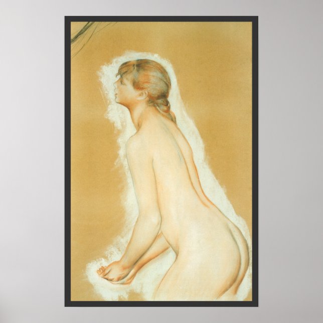 Study for 'The Large Bathers' by Pierre Renoir Poster (Front)