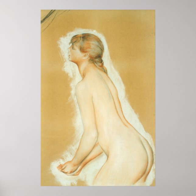 Study for 'The Large Bathers' by Pierre Renoir Poster (Front)