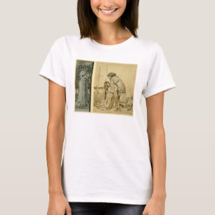 Study for the painted panels on the St. George Cab T-Shirt