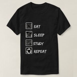 Study Hard Mens T-Shirt