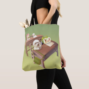 Study Hard Tote Bag