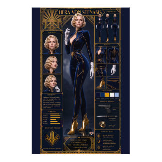 Study in Power Sovereign Grace Hera von Stenasis Photo Print