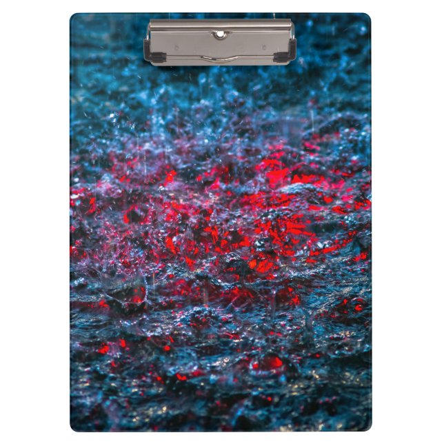 Study In Watercolor - Red Clipboard (Front)