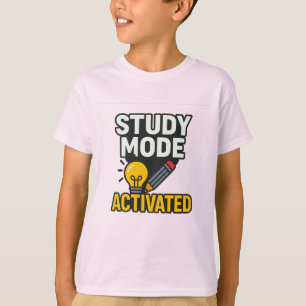 Study Mode Activated • Student & Teacher  T-Shirt