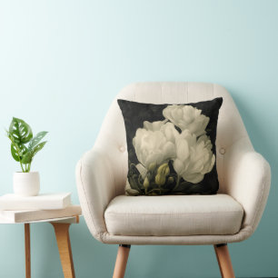 Study of a Peony Flower Cushion