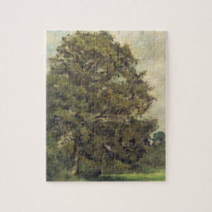 Study of an Ash Tree, c.1851 (oil on paper on pane Jigsaw Puzzle