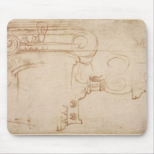 Study of an Ionic capital Mouse Pad