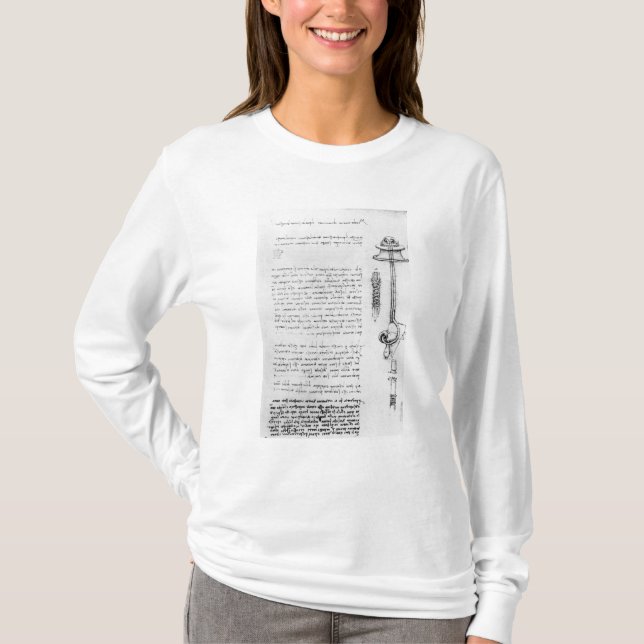 Study of floater with breathing tubes for diver T-Shirt (Front)