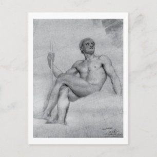 Study of Mars by Anton Mengs Postcard