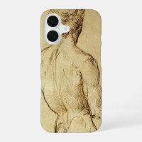 Study of Michelangelo's David Statue by Raphael