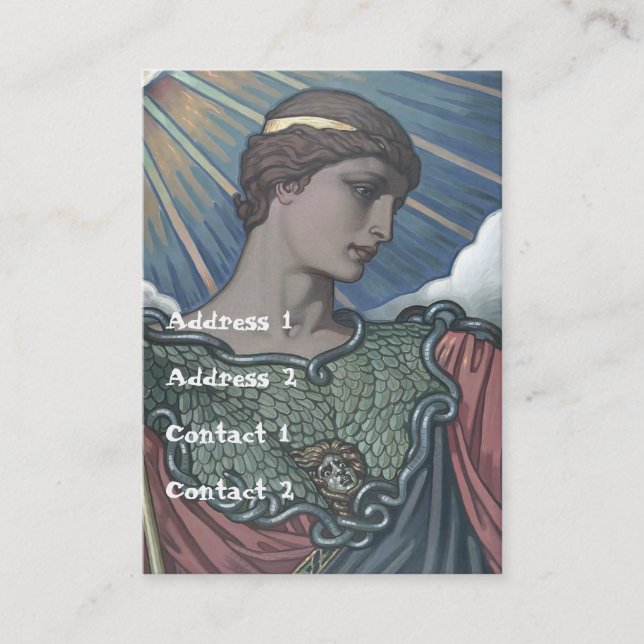 Study of Minerva Business Card (Front)