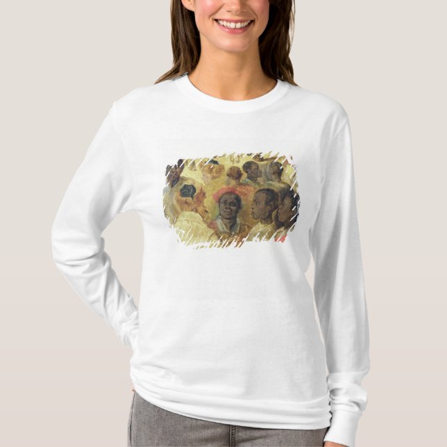 Study of Moorish Heads T-Shirt (Front)