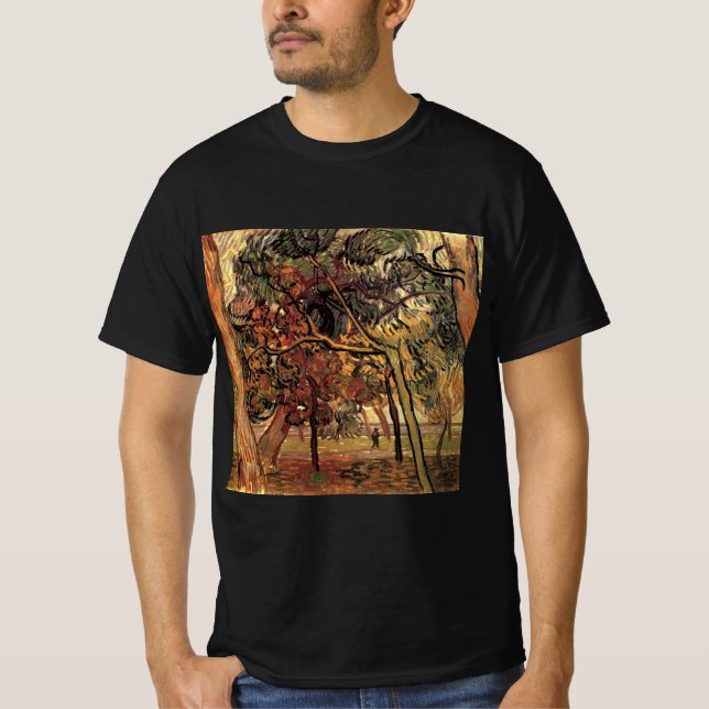 Study of Pine Trees by Vincent van Gogh T-Shirt (Front)