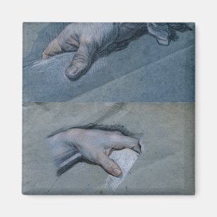 Study of the Hands of a Man Magnet