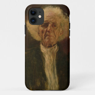 Study of the Head of a Blind Man (oil on canvas) iPhone 11 Case