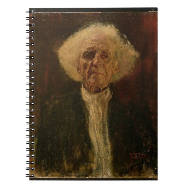 Study of the Head of a Blind Man (oil on canvas) Spiral Notebook (Front)