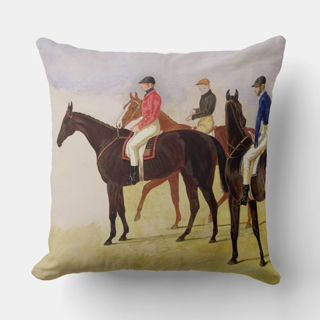 Study of Three Steeplechase Cracks: Allen McDonoug Cushion (Front)