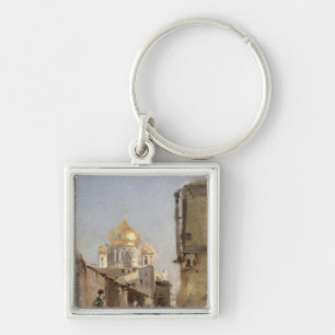 Study of Tobolsk, 1842 Key Ring