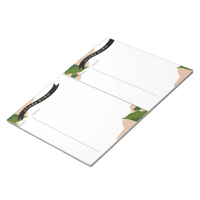 Study Plan Notepad (Angled)