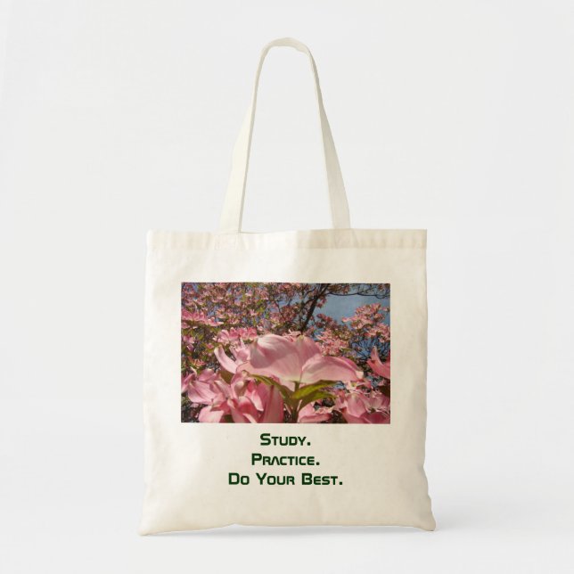 Study Practice Do You Best tote bags Mum's Advice (Front)