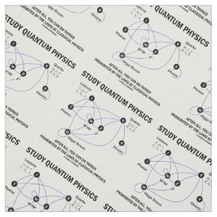 Study Quantum Physics Higgs Field Standard Model Fabric