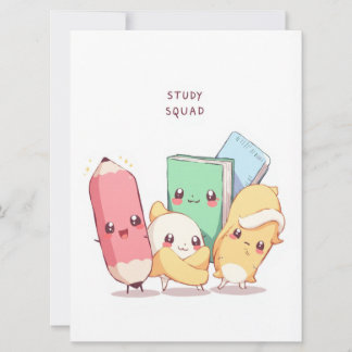 Study Squad Back to School Card