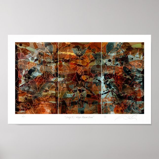 Study XV / Kaya Mahca Series Poster (Front)