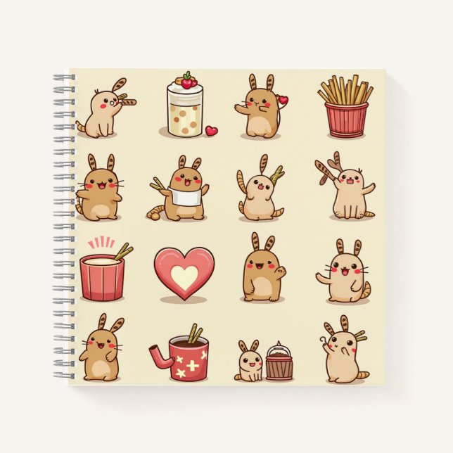 Studying with this note will make you feel better notebook (Front)