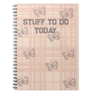 Stuff to do Today Notebook