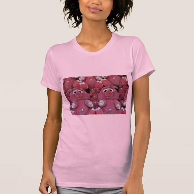 Stuffed animals at amusement park T-Shirt (Front)