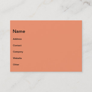 Stuffed animals business card