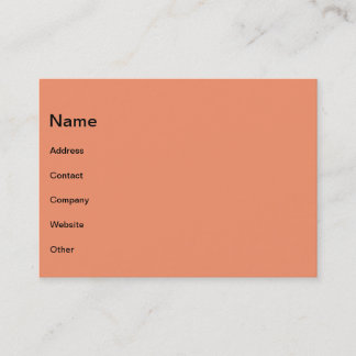 Stuffed animals business card