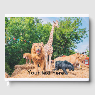 Stuffed animals guest book