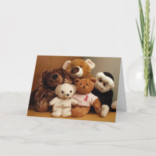 Stuffed Critters Greeting Card