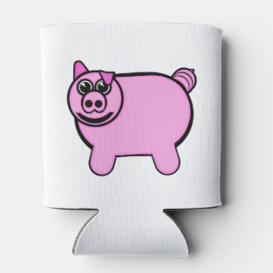 Stuffed Pig Can Cooler