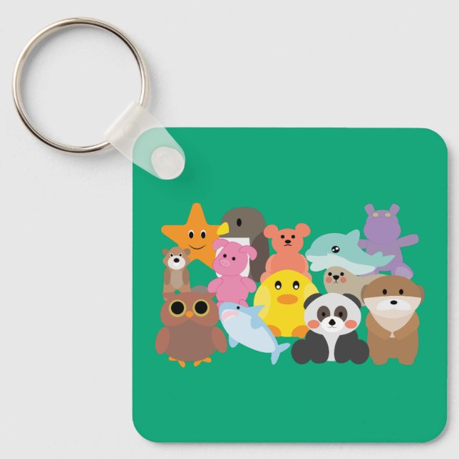 Stuffed Toys  Key Ring (Front)