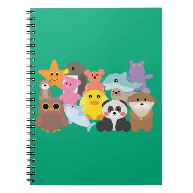 Stuffed Toys  Notebook (Front)