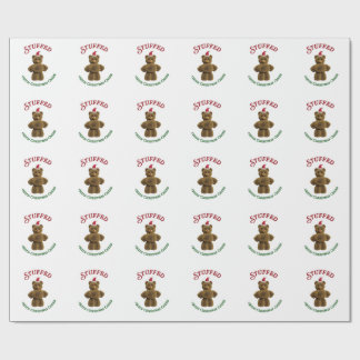 Stuffed With Christmas Cheer Wrapping Paper