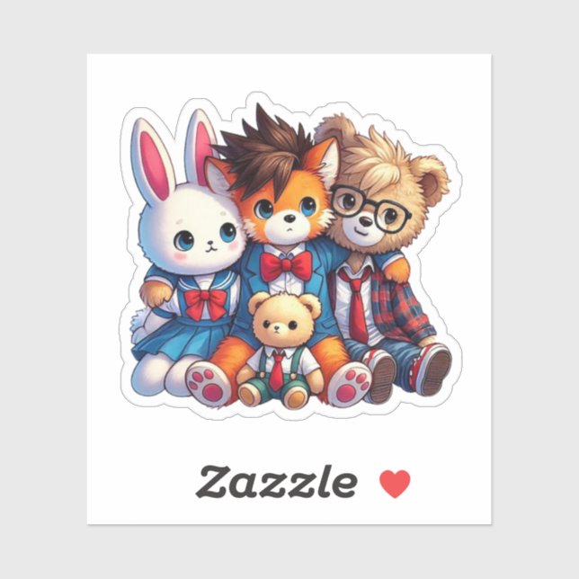 Stuffies Best Friends (Sheet)