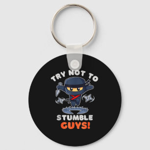 Stumble Guys Ninjas Games Stumble Guys Tee Kids Key Ring