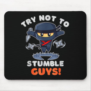 Stumble Guys Ninjas Games Stumble Guys Tee Kids  Mouse Pad