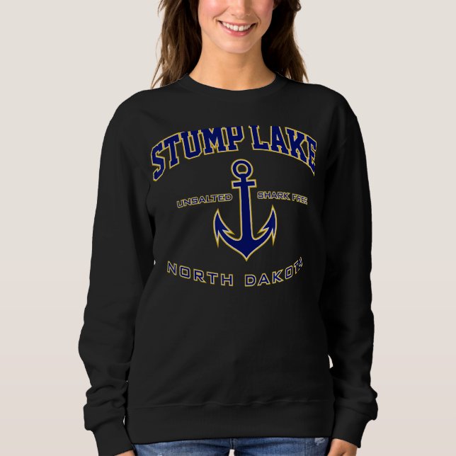 Stump Lake Nd Sweatshirt (Front)