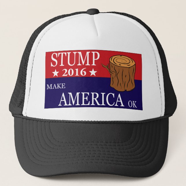 Stump trucker hat (Front)